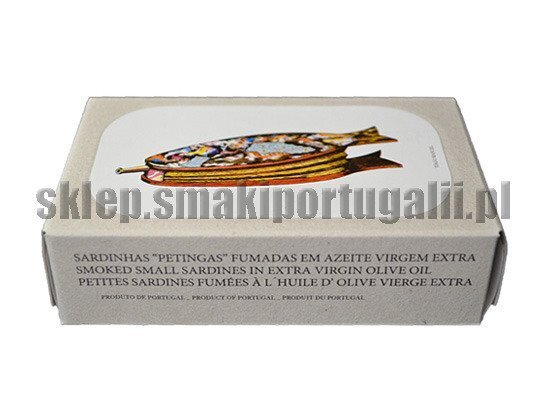 Portugalskie mini sardynki „petingas” wędzone w oliwie z oliwek extra virgin125g Jose Gourmet
